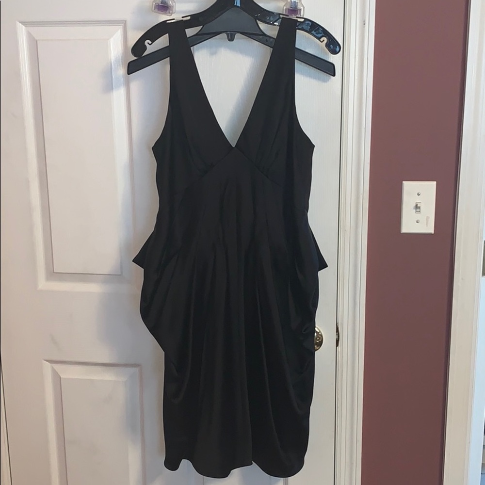 Black cocktail dress